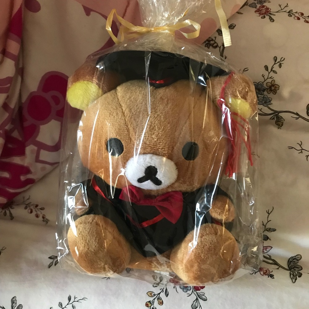 Rilakkuma graduating class of 2018 teddybear plush